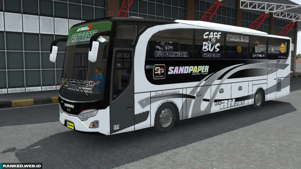 Livery Sandpaper Cafe Bus Yudistira